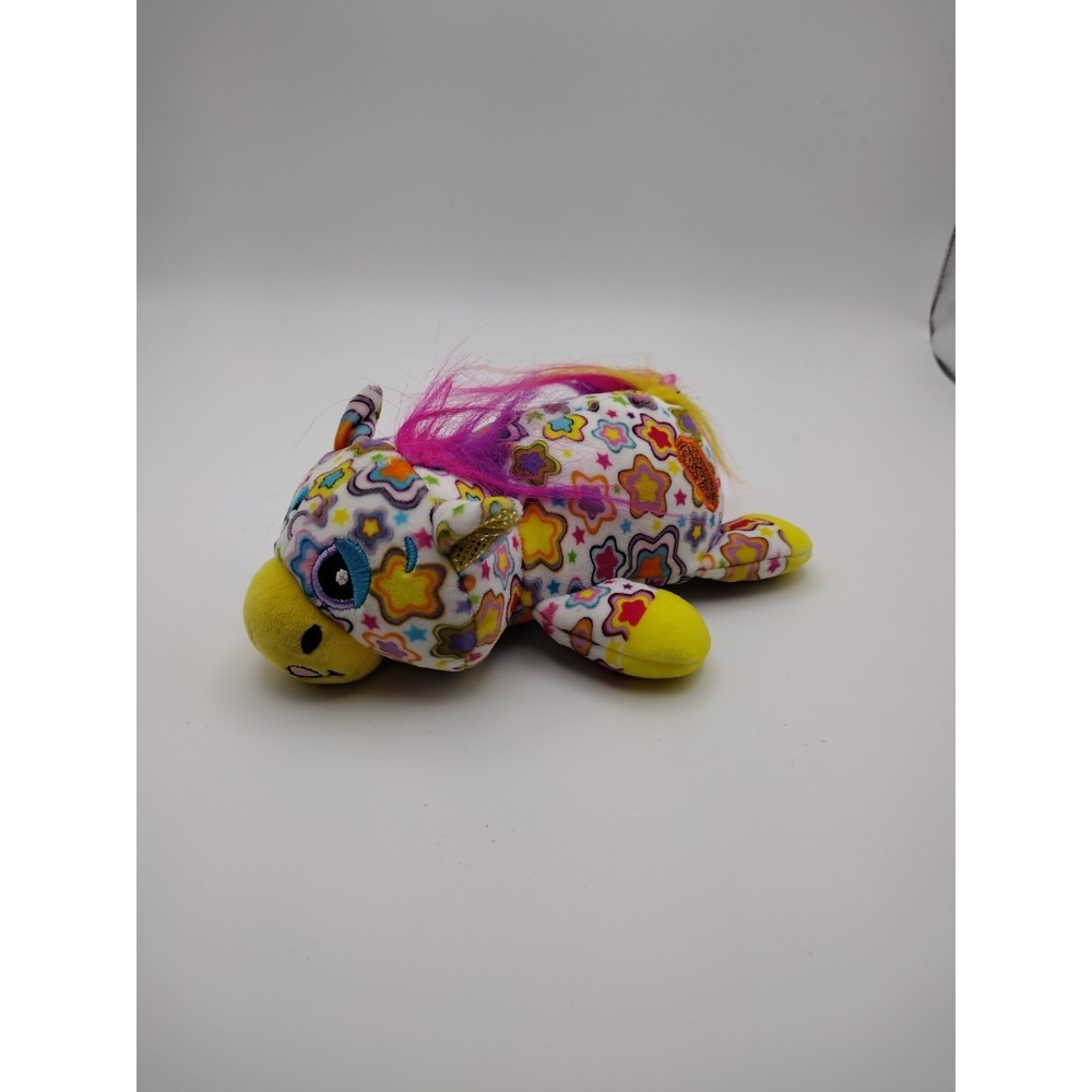 2021 Cutetitos Carnivalitos Multicolor Horse Plush Beanie Toy 7" Vanilla